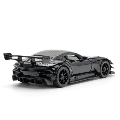 Black Aston Martin Vulcan 1:32 Scale Collectible Model