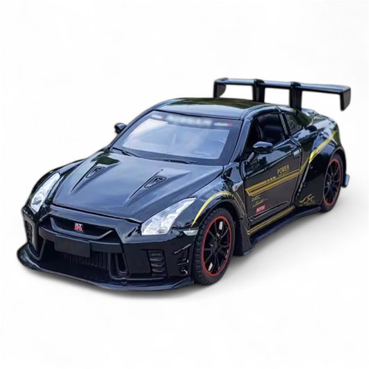 Black R35 GTR 1:32 Collectable