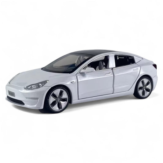 White Model 3 1:32 Collectable