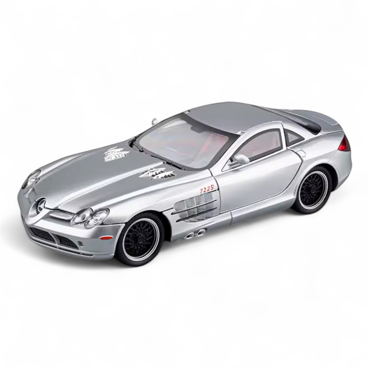 Silver SLR McLaren 722 S Roadster 1:24 Collectable
