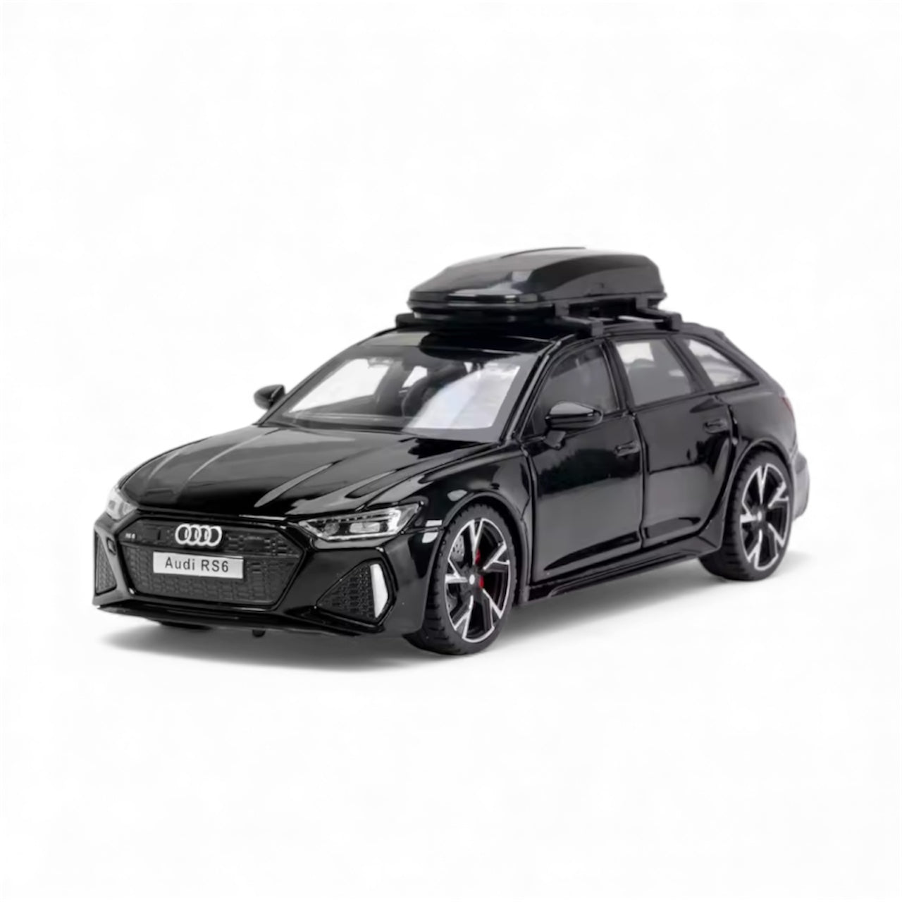 Audi RS6 Full Spec 1:32 Scale Collectible Model Black Edition