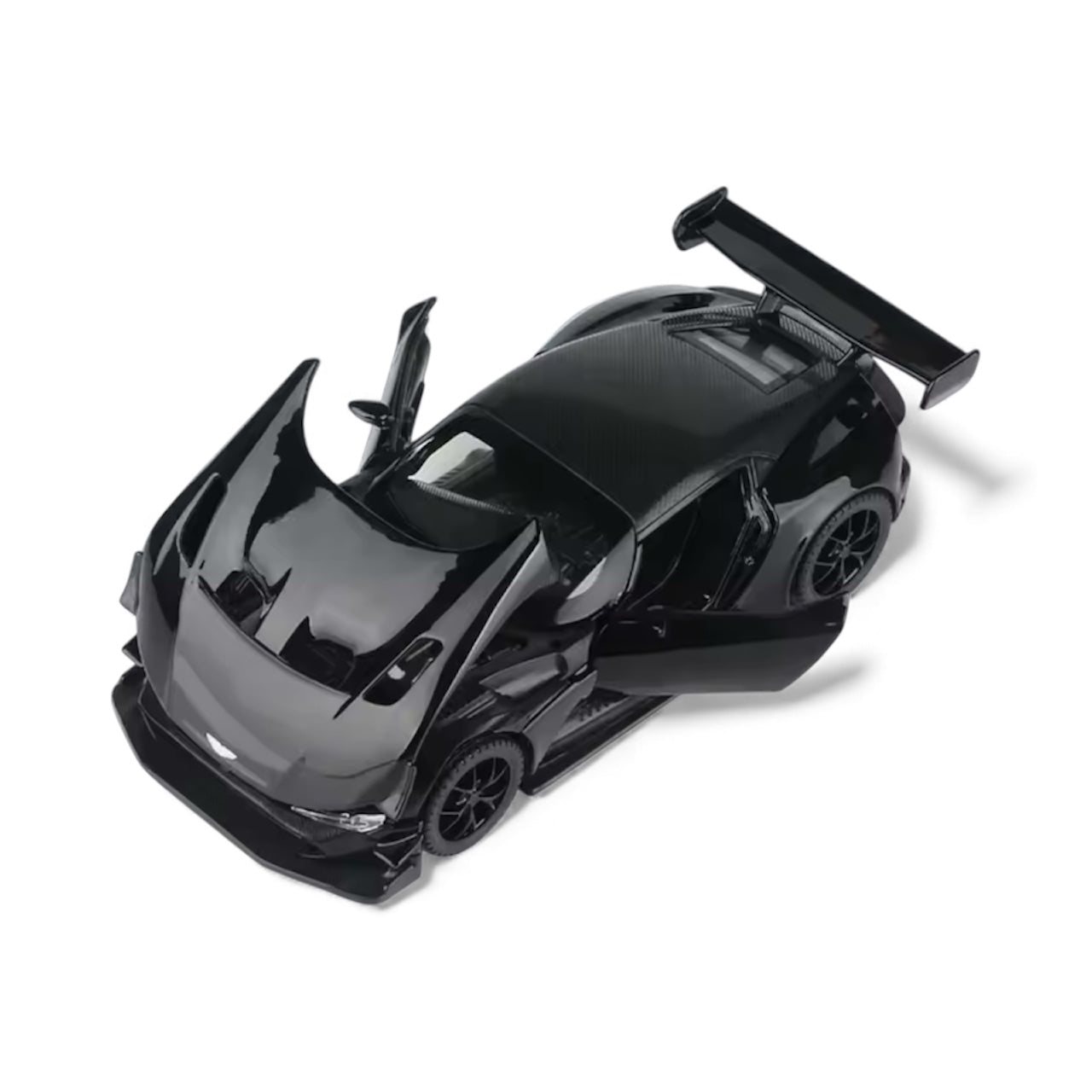 Black Aston Martin Vulcan 1:32 Scale Collectible Model