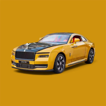 Rolls Royce Spectre 1:24 Scale Collectible Model Sunset Gold