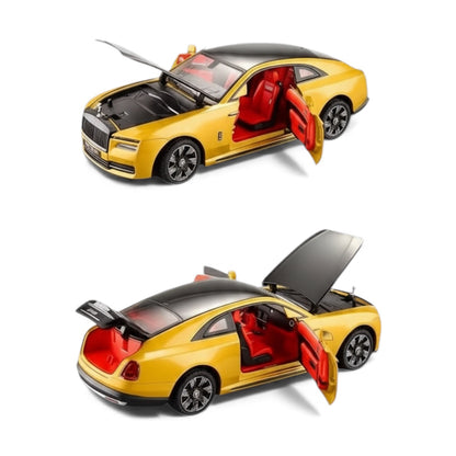 Rolls Royce Spectre 1:24 Scale Collectible Model Sunset Gold